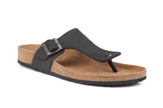 Brown Leather Comfort Slipper -TR 01302 Brown Oxhide